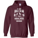 Sweatshirts Maroon / S Camp Upside Down Pullover Hoodie