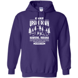 Sweatshirts Purple / S Camp Upside Down Pullover Hoodie