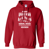 Sweatshirts Red / S Camp Upside Down Pullover Hoodie