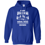 Sweatshirts Royal / S Camp Upside Down Pullover Hoodie