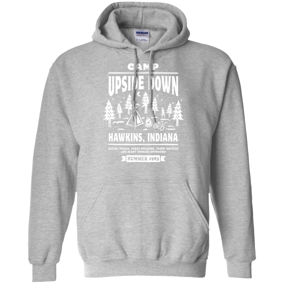 Sweatshirts Sport Grey / S Camp Upside Down Pullover Hoodie