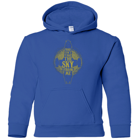 Sweatshirts Royal / YS Can't take the sky Youth Hoodie