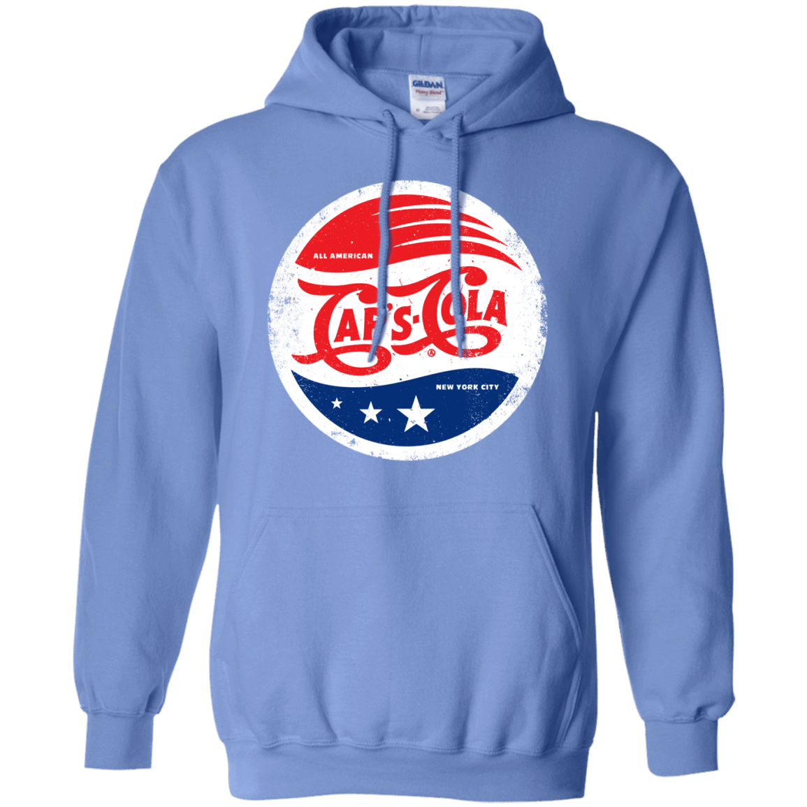 Sweatshirts Carolina Blue / Small Caps Cola Pullover Hoodie