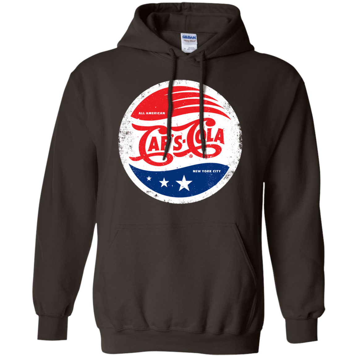 Sweatshirts Dark Chocolate / Small Caps Cola Pullover Hoodie