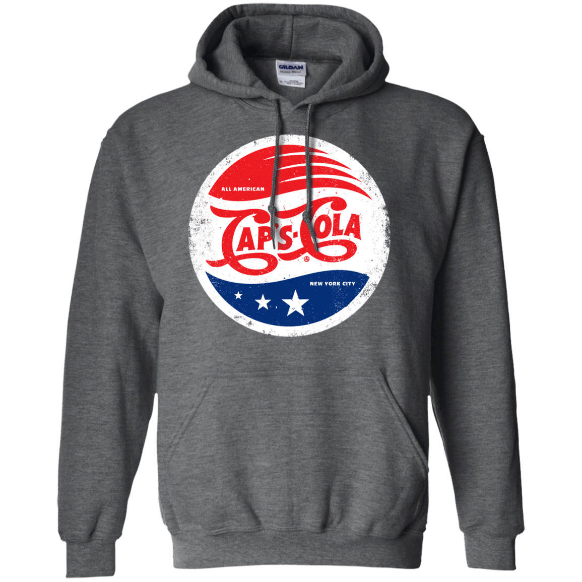 Sweatshirts Dark Heather / Small Caps Cola Pullover Hoodie