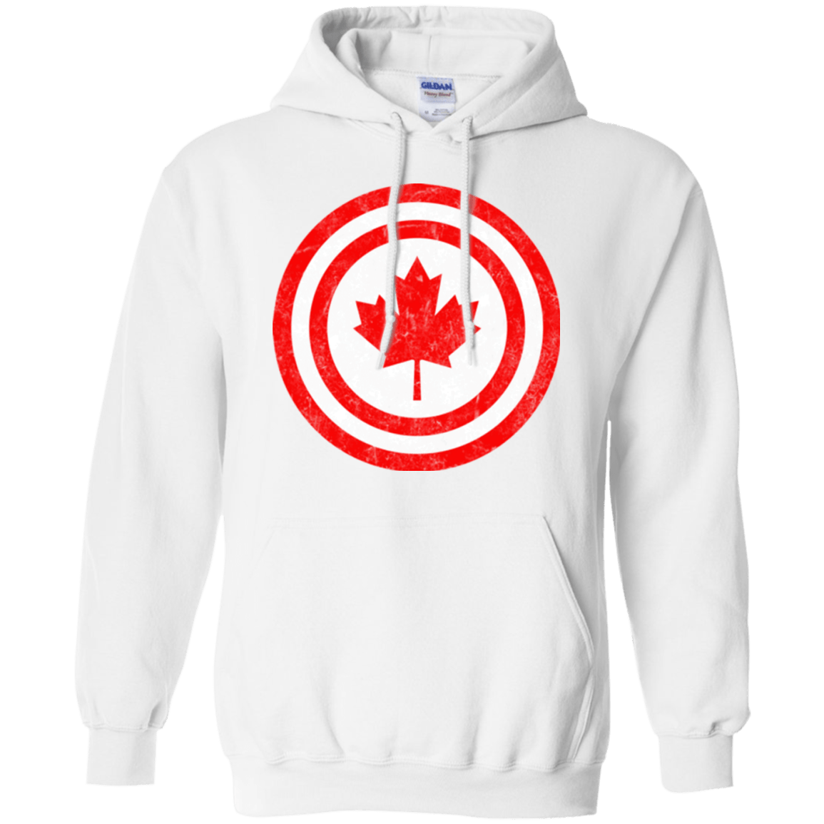 Sweatshirts White / Small Captain Canada Pullover Hoodie