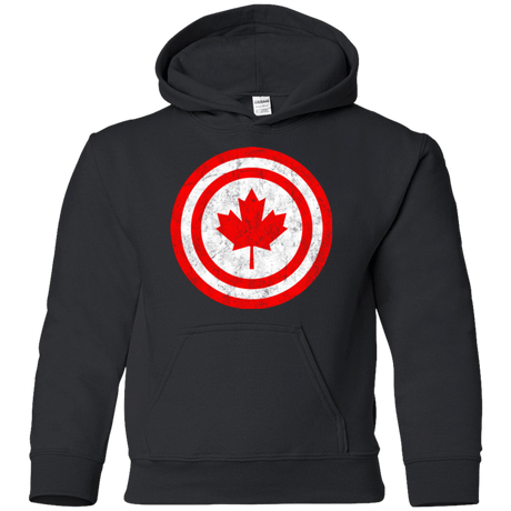 Sweatshirts Black / YS Captain Canada Youth Hoodie