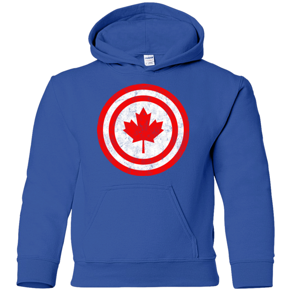 Sweatshirts Royal / YS Captain Canada Youth Hoodie