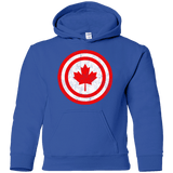 Sweatshirts Royal / YS Captain Canada Youth Hoodie