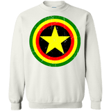 Sweatshirts White / Small Captain Rasta Crewneck Sweatshirt