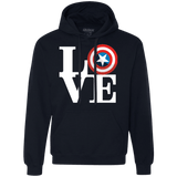 Sweatshirts Navy / Small Captain's Love Premium Fleece Hoodie