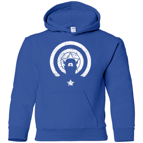 Sweatshirts Royal / YS Captain Shadow Youth Hoodie