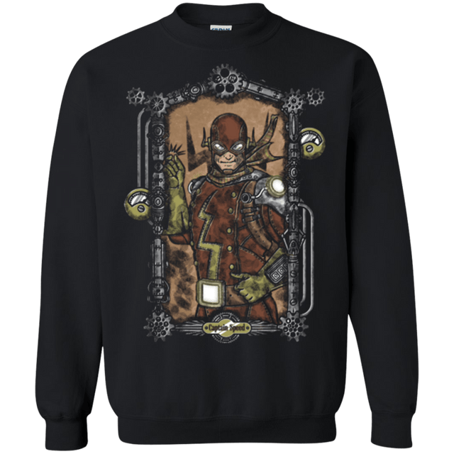 Sweatshirts Black / Small Captain Speed Crewneck Sweatshirt