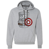 Sweatshirts Sport Grey / Small CapTin America Premium Fleece Hoodie