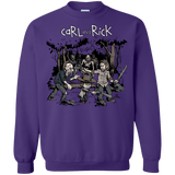 Sweatshirts Purple / Small Carl & Rick Crewneck Sweatshirt