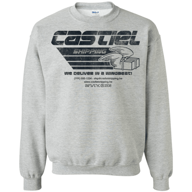 Sweatshirts Sport Grey / Small Castiel Shipping Crewneck Sweatshirt