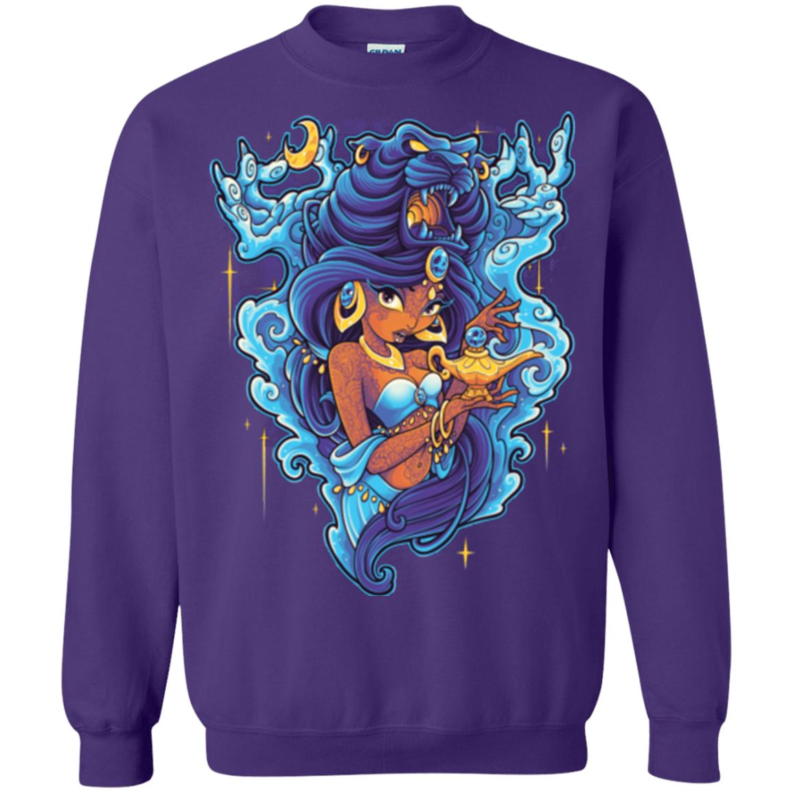 Sweatshirts Purple / Small Cave Of Wonders Crewneck Sweatshirt