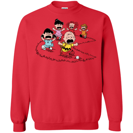 Sweatshirts Red / Small Charlie Pac Man Crewneck Sweatshirt