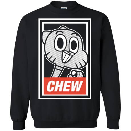 Sweatshirts Black / Small CHEW Crewneck Sweatshirt