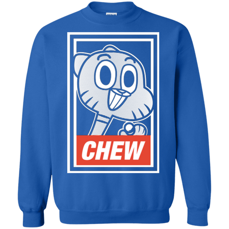 Sweatshirts Royal / Small CHEW Crewneck Sweatshirt