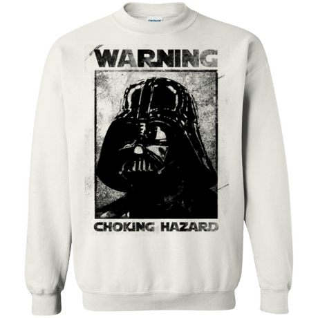Sweatshirts White / Small Choking Hazard Crewneck Sweatshirt