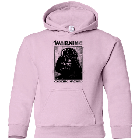 Sweatshirts Light Pink / YS Choking Hazard Youth Hoodie