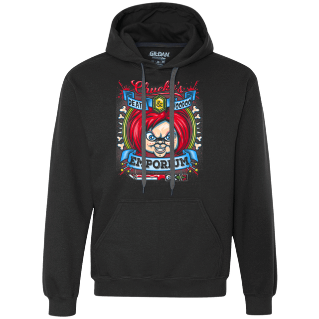 Sweatshirts Black / S Chucky Crest Premium Fleece Hoodie