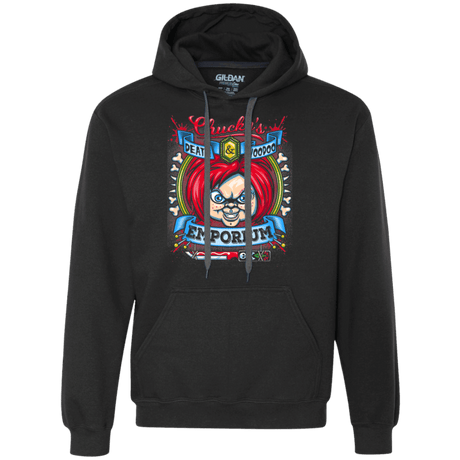 Sweatshirts Black / S Chucky Crest Premium Fleece Hoodie