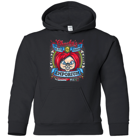 Sweatshirts Black / YS Chucky Crest Youth Hoodie