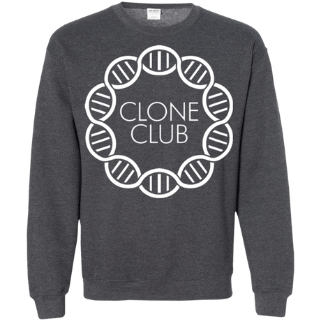 Sweatshirts Dark Heather / Small Clone Club Crewneck Sweatshirt