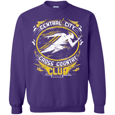 Sweatshirts Purple / Small Cross Country Club Crewneck Sweatshirt