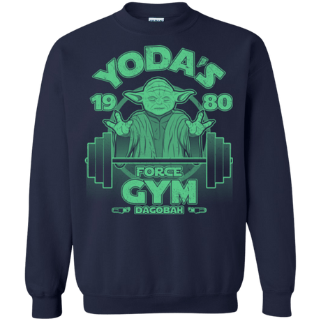 Sweatshirts Navy / Small Dagobah Gym Crewneck Sweatshirt