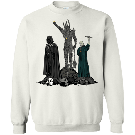 Sweatshirts White / Small Dark Power Crewneck Sweatshirt