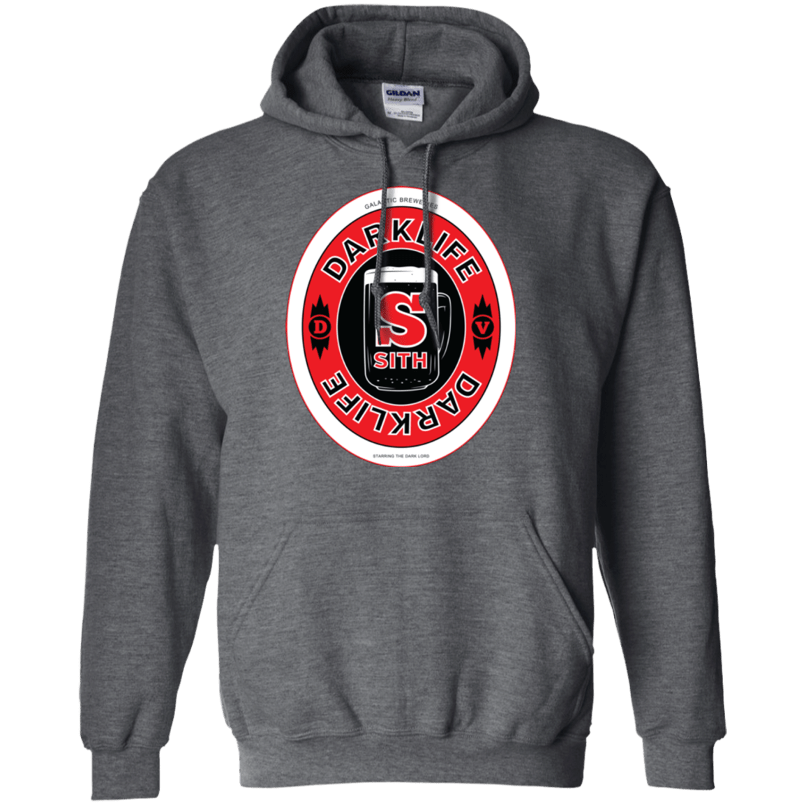 Sweatshirts Dark Heather / Small Darklife Pullover Hoodie