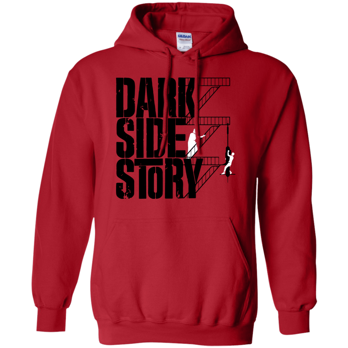 Sweatshirts Red / Small DARKSIDE STORY Pullover Hoodie