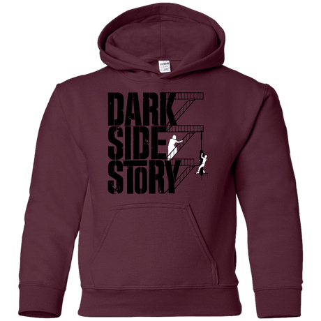 Sweatshirts Maroon / YS DARKSIDE STORY Youth Hoodie