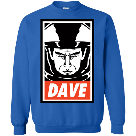 Sweatshirts Royal / Small Dave Crewneck Sweatshirt