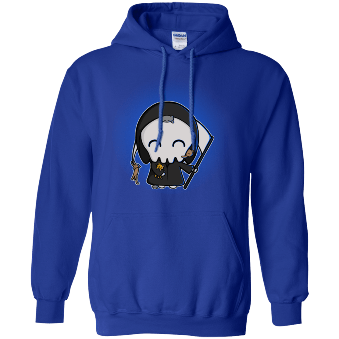 Sweatshirts Royal / Small Death Loves Cats Pullover Hoodie