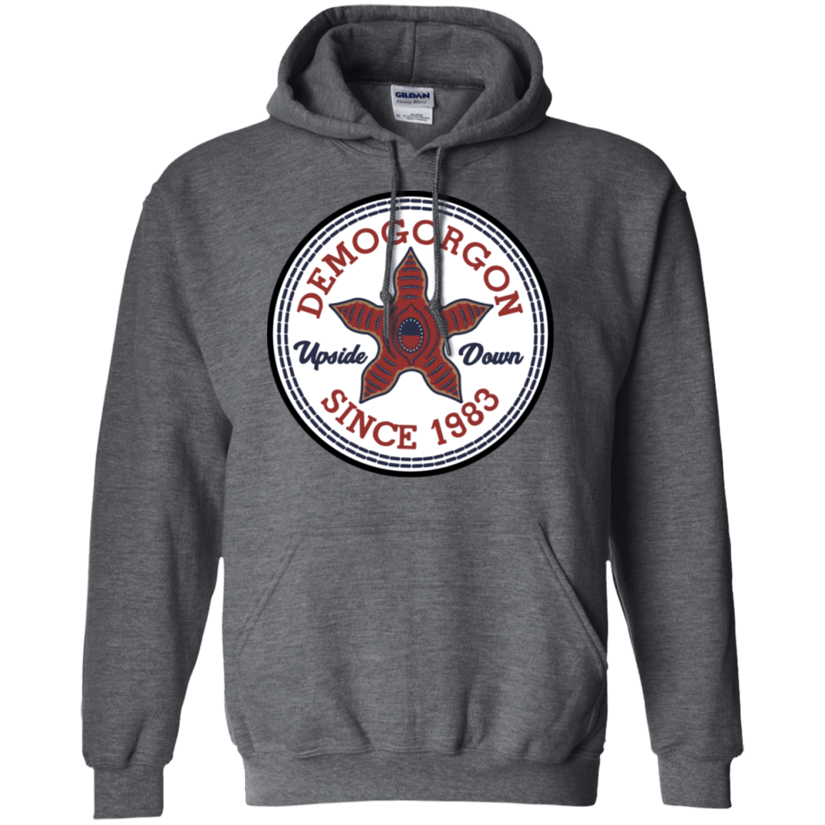 Sweatshirts Dark Heather / S Demogorgon Pullover Hoodie