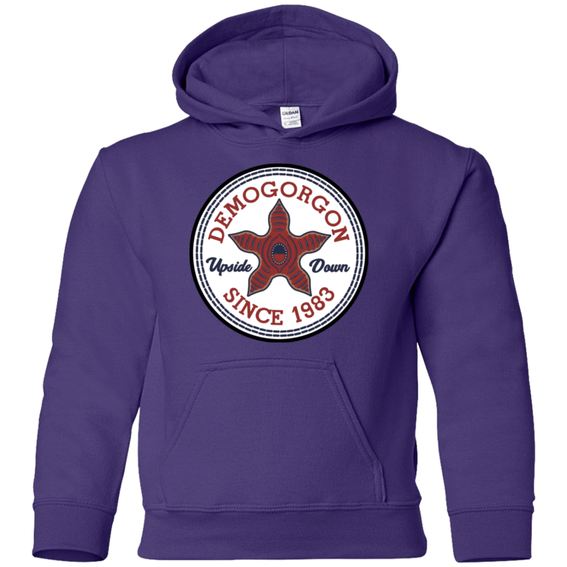 Sweatshirts Purple / YS Demogorgon Youth Hoodie