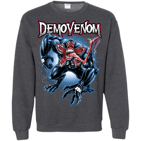 Sweatshirts Dark Heather / S Demovenom Crewneck Sweatshirt