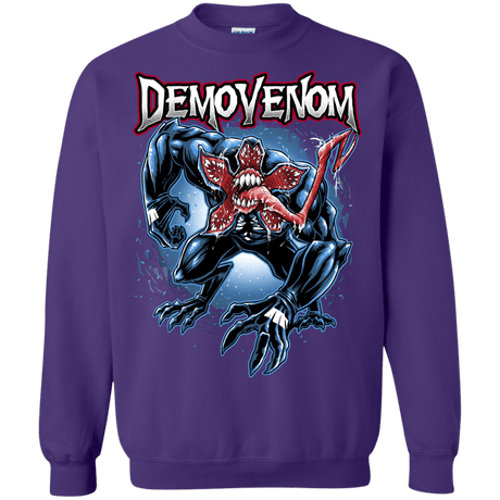 Sweatshirts Purple / S Demovenom Crewneck Sweatshirt