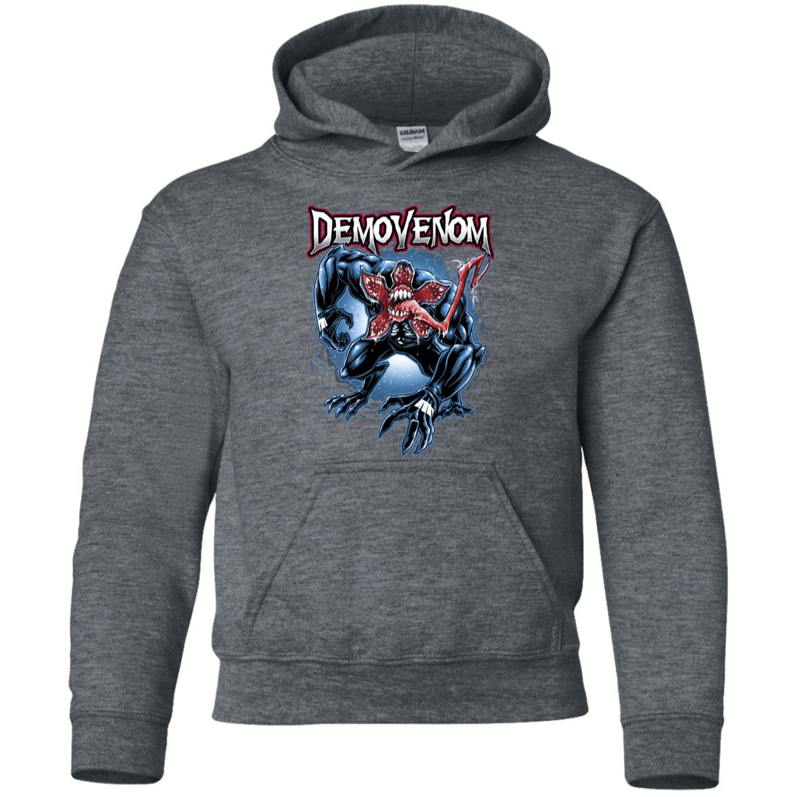 Sweatshirts Dark Heather / YS Demovenom Youth Hoodie