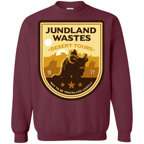 Sweatshirts Maroon / Small Desert Tours Crewneck Sweatshirt