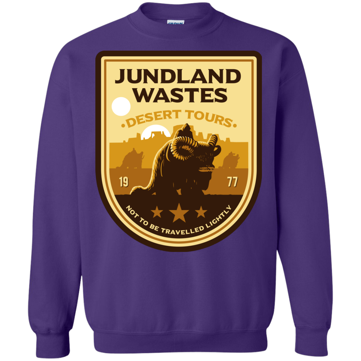 Sweatshirts Purple / Small Desert Tours Crewneck Sweatshirt