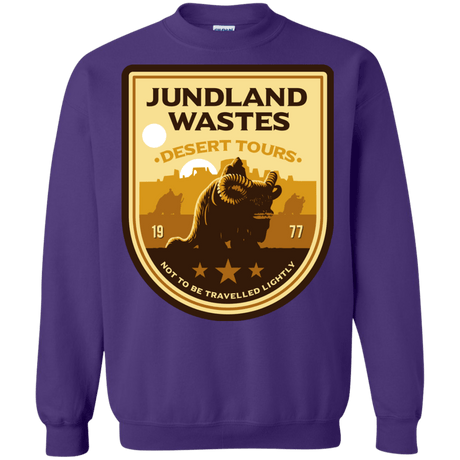 Sweatshirts Purple / Small Desert Tours Crewneck Sweatshirt