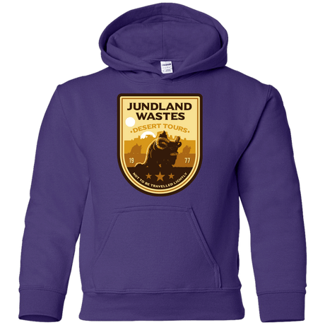 Sweatshirts Purple / YS Desert Tours Youth Hoodie
