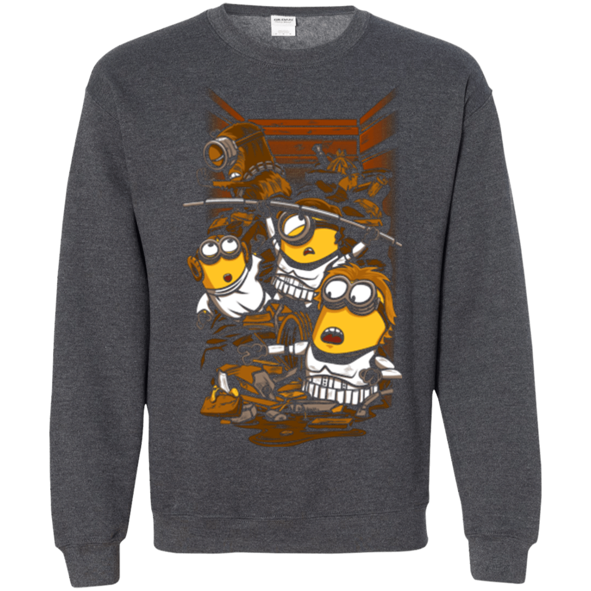 Sweatshirts Dark Heather / Small Despicable Rebels Crewneck Sweatshirt
