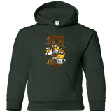 Sweatshirts Forest Green / YS Despicable Rebels Youth Hoodie