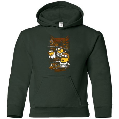 Sweatshirts Forest Green / YS Despicable Rebels Youth Hoodie